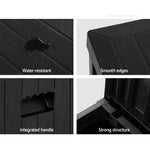 Gardeon Outdoor Storage Box 195L Bench Seat Garden Deck Toy Tool Sheds - Furniture > Outdoor