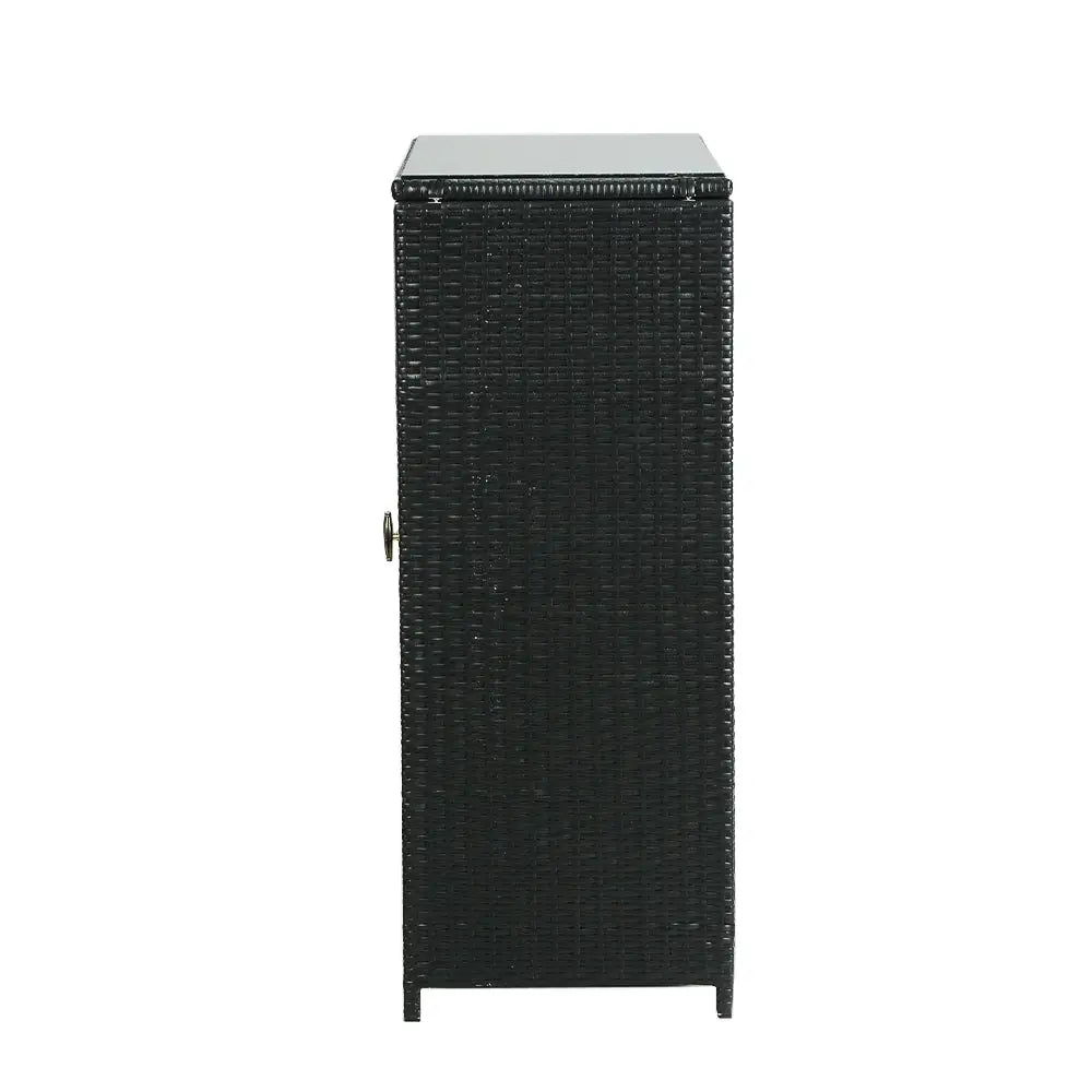 Gardeon Outdoor Storage Box Garage Wicker Shelf Chest Garden Shed Tools - Home & Garden > Storage