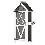 Gardeon Outdoor Storage Shed Box Wooden Shelf Chest Garden Furniture - Home & Garden > Storage