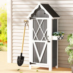 Gardeon Outdoor Storage Shed Box Wooden Shelf Chest Garden Furniture - Home & Garden > Storage