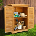 Gardeon Portable Wooden Garden Storage Cabinet - Home & Garden > Storage