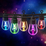 Gardeon RGB Smart Festoon Lights Outdoor LED String Lights Waterproof WiFi APP - Home & Garden > Lighting
