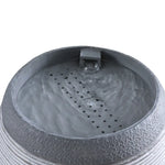 Gardeon Solar Fountain Water Feature Bird Bath Outdoor Garden Cascade 48CM Grey - Home & Garden > Fountains > Fountains