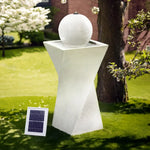 Gardeon Solar Fountain Water Feature Bird Bath Outdoor Garden LED Lights Ball 85CM - Home & Garden > Fountains >