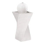 Gardeon Solar Fountain Water Feature Bird Bath Outdoor Garden LED Lights Ball 85CM - Home & Garden > Fountains >