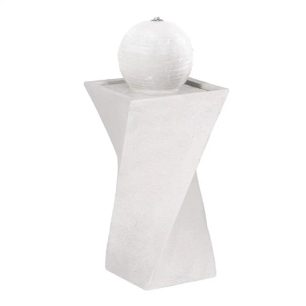 Gardeon Solar Fountain Water Feature Bird Bath Outdoor Garden LED Lights Ball 85CM - Home & Garden > Fountains >