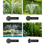 Gardeon Solar Pond Pump Submersible Powered Garden Pool Water Fountain Kit 6.1FT - Home & Garden > Fountains