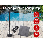 Gardeon Solar Pond Pump Submersible Powered Garden Pool Water Fountain Kit 2.6FT - Home & Garden > Fountains