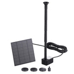 Gardeon Solar Pond Pump Submersible Powered Garden Pool Water Fountain Kit 2.6FT - Home & Garden > Fountains