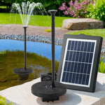Gardeon Solar Pond Pump Water Fountain Submersible Floating Bird Bath 190L/H - Home & Garden > Fountains > Fountains &