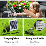 Gardeon Solar Water Feature with LED Lights 3-Tier Bowls 60cm - Home & Garden > Fountains