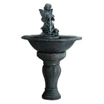 Gardeon Solar Water Feature with LED Lights Angel 94cm - Home & Garden > Fountains