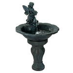 Gardeon Solar Water Feature with LED Lights Angel 94cm - Home & Garden > Fountains