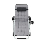 Gardeon Sun Lounge Folding Lounger Camping Zero Gravity Chair Outdoor Furniture - Furniture > Outdoor > Outdoor Sofas &