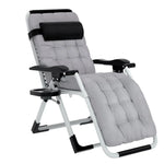 Gardeon Sun Lounge Folding Lounger Camping Zero Gravity Chair Outdoor Furniture - Furniture > Outdoor > Outdoor Sofas &