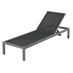 Gardeon Sun Lounge Outdoor Lounger Aluminium Folding Beach Chair Wheels Patio - Furniture > Outdoor > Outdoor Sofas &