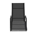 Gardeon Sun Lounge Rocking Chair Outdoor Lounger Patio Furniture Pool Garden - Furniture > Outdoor