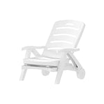 Gardeon Sun Lounger Folding Chaise Lounge Chair Wheels Patio Outdoor Furniture - Furniture > Outdoor
