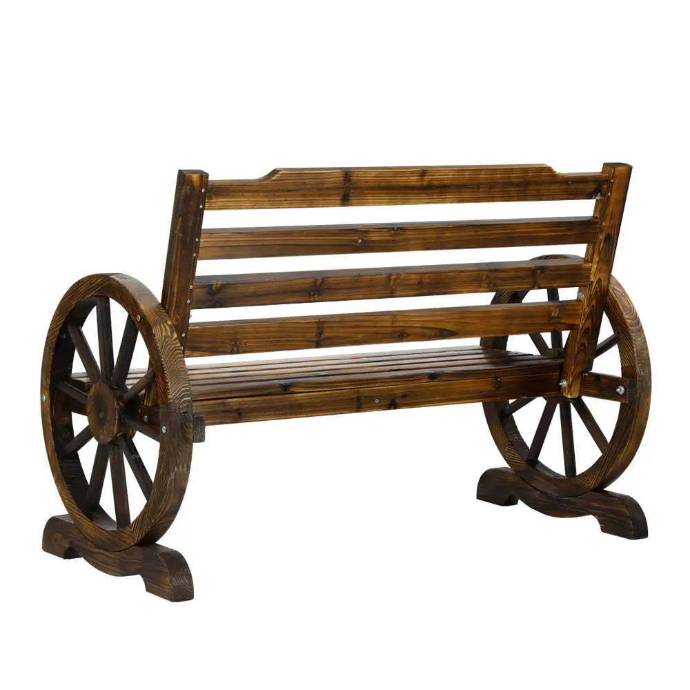 Gardeon Wooden Garden Bench Seat Outdoor Furniture Wagon Chair Patio Lounge - Furniture > Outdoor