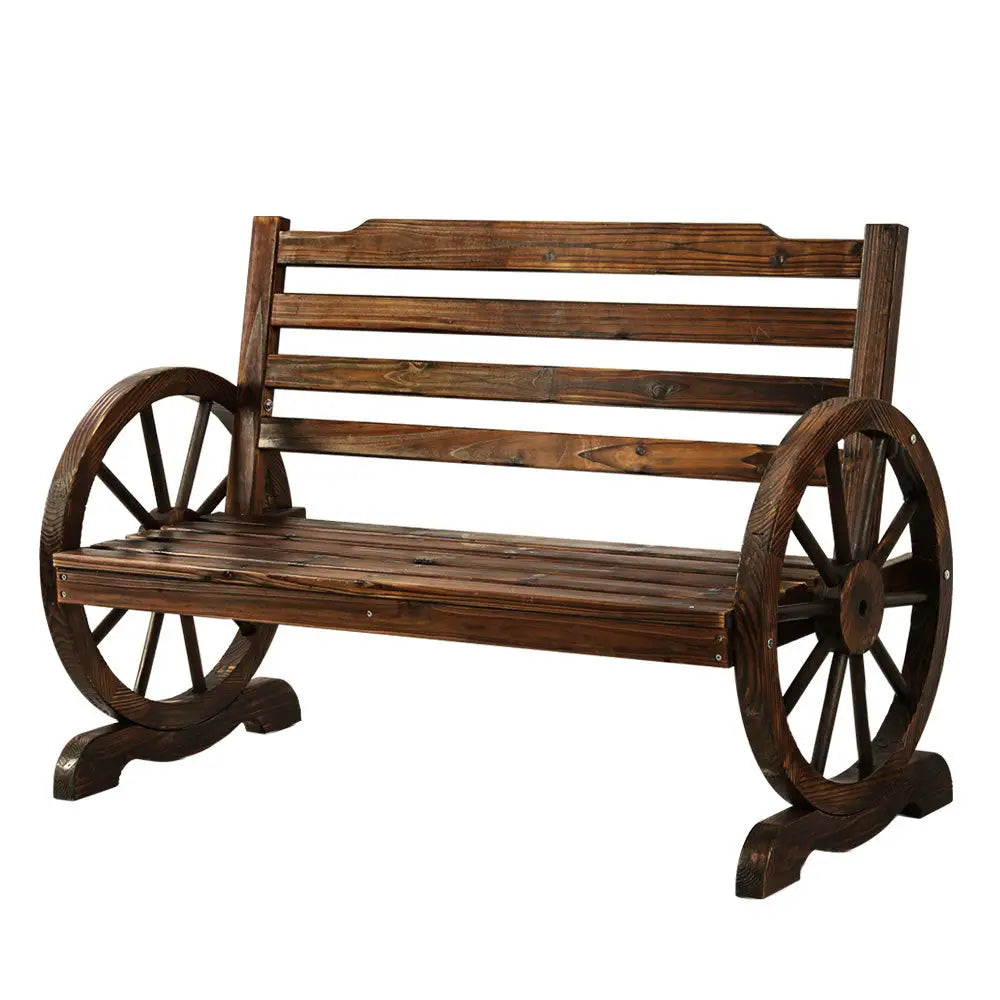 Gardeon Wooden Garden Bench Seat Outdoor Furniture Wagon Chair Patio Lounge - Furniture > Outdoor