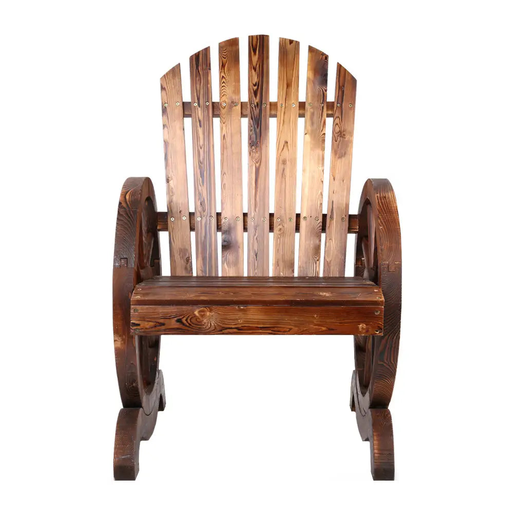 Gardeon Wooden Wagon Chair Outdoor - Furniture > Outdoor