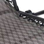 Gardeon Zero Gravity Chair Folding Outdoor Recliner Adjustable Sun Lounge Camping Grey - Furniture > Outdoor