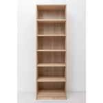 GENEVA SIX SHELF BUILD IN WARDROBE - NATURAL OAK - Furniture > Living Room