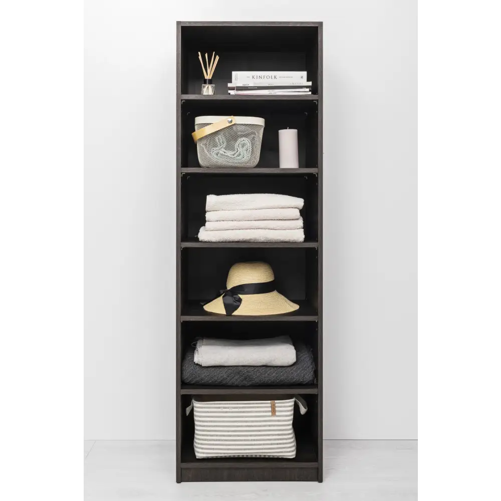 GENEVA SIX SHELF BUILD IN WARDROBE - NORDIC ASH - Furniture > Living Room