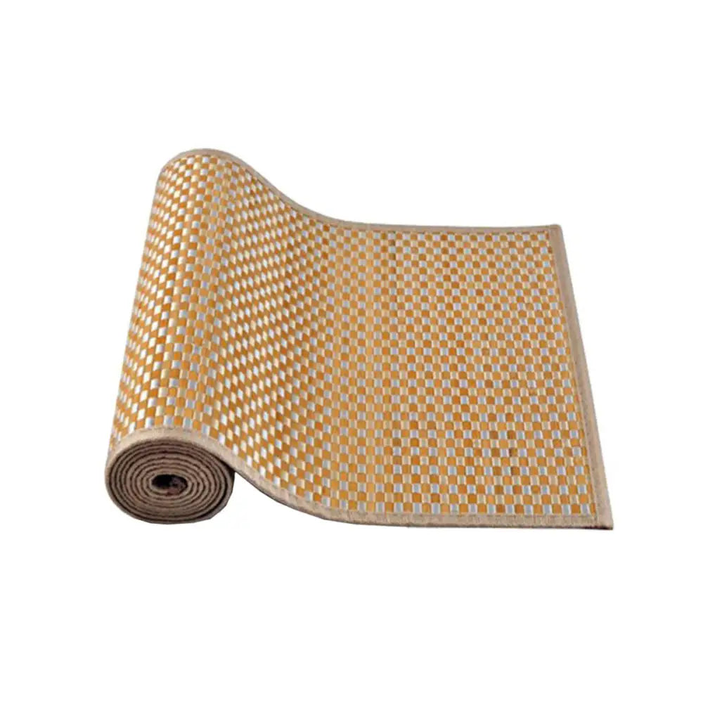 Georgia Beige Gold Bamboo Table Runner 140 x 33cm - Home & Garden > Kitchenware