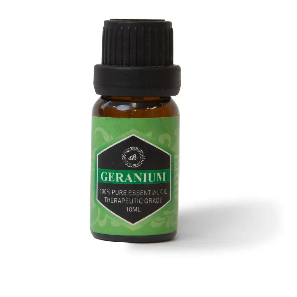 Geranium Essential Oil 10ml Bottle - Aromatherapy - Home & Garden > Decor
