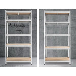 Giants 3x1.8M Warehouse Shelving Rack Racking Garage Metal Storage Shelves - Home & Garden > Storage