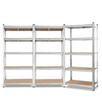 Giants 3x1.8M Warehouse Shelving Rack Racking Garage Metal Storage Shelves - Home & Garden > Storage
