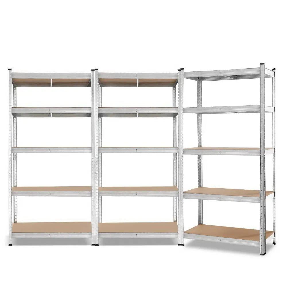 Giants 3x1.8M Warehouse Shelving Rack Racking Garage Metal Storage Shelves - Home & Garden > Storage