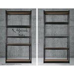 Giantz 1.5M Garage Shelving Warehouse Rack Pallet Racking Storage Shelve Black - Home & Garden > Storage