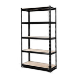 Giantz 1.5M Garage Shelving Warehouse Rack Pallet Racking Storage Shelve Black - Home & Garden > Storage