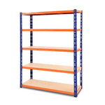 Giantz 1.8M Garage Shelving Warehouse Rack Pallet Racking Storage Shelve Blue - Home & Garden > Storage