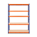Giantz 1.8M Garage Shelving Warehouse Rack Pallet Racking Storage Shelve Blue - Home & Garden > Storage