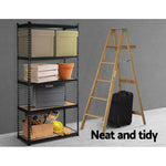Giantz 1.8M Garage Shelving Warehouse Rack Pallet Racking Storage Shelf Charcoal - Home & Garden > Storage