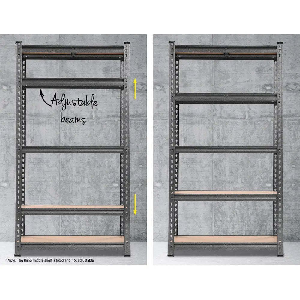 Giantz 2x1.5M Steel Warehouse Racking Rack Shelving Storage Garage Shelves Shelf - Home & Garden > Storage