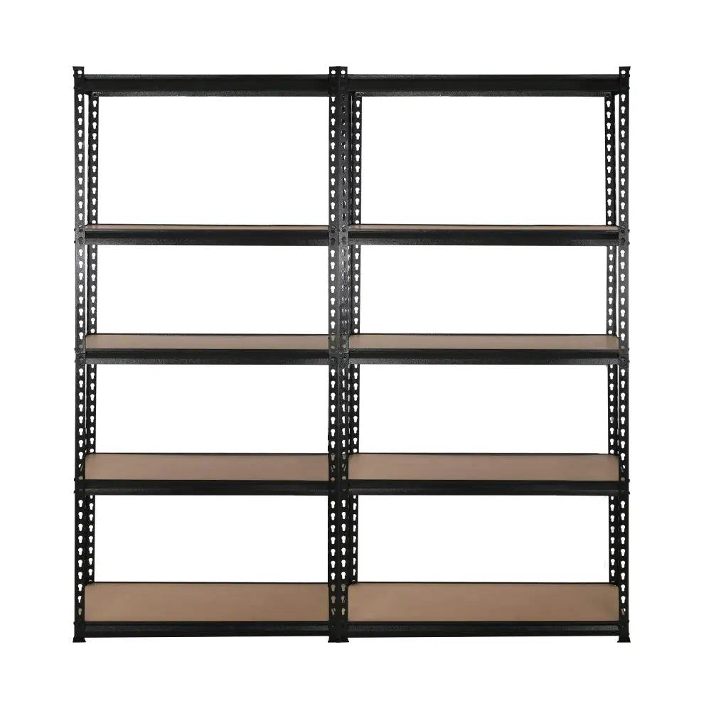 Giantz 4x1.8M Garage Shelving Warehouse Rack Pallet Racking Storage Shelve Black - Home & Garden > Green Houses