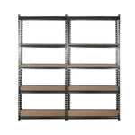 Giantz 4x1.8M Garage Shelving Warehouse Rack Pallet Racking Storage Charcoal - Home & Garden > Storage