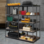 Giantz 4x1.8M Garage Shelving Warehouse Rack Pallet Racking Storage Charcoal - Home & Garden > Storage