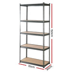 Giantz 6X1.5M Garage Shelving Warehouse Rack Pallet Racking Storage Shelves - Home & Garden > Storage