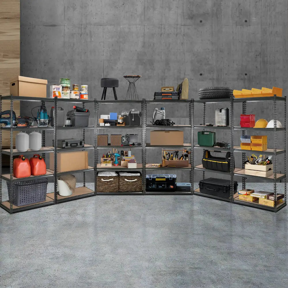 Giantz 6X1.5M Garage Shelving Warehouse Rack Pallet Racking Storage Shelves - Home & Garden > Storage