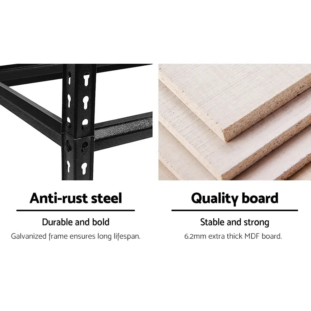 Giantz 6X1.5M Garage Shelving Warehouse Rack Storage Shelves Pallet Racking - Home & Garden > Storage