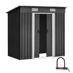 Giantz Garden Shed 1.94x1.21M Sheds Outdoor Storage Workshop House Tool Shelter Sliding Door - Home & Garden > Garden
