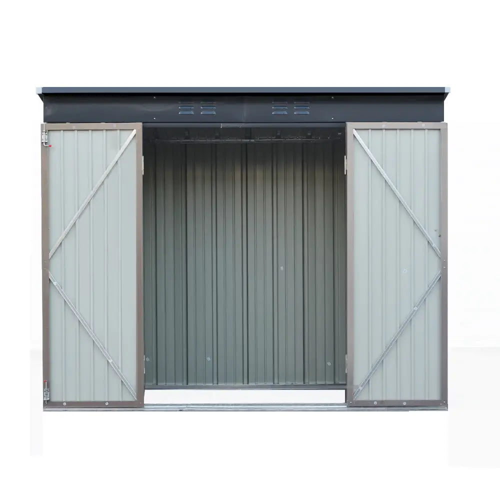 Giantz Garden Shed 2.31x1.31M Sheds Outdoor Storage Tool Metal Workshop Shelter Double Door - Home & Garden > Shading