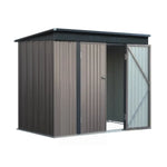Giantz Garden Shed 2.31x1.31M Sheds Outdoor Storage Tool Metal Workshop Shelter Double Door - Home & Garden > Shading