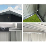 Giantz Garden Shed 2.38x1.31M w/Metal Base Sheds Outdoor Storage Tool Workshop Sliding Door - Home & Garden > Storage