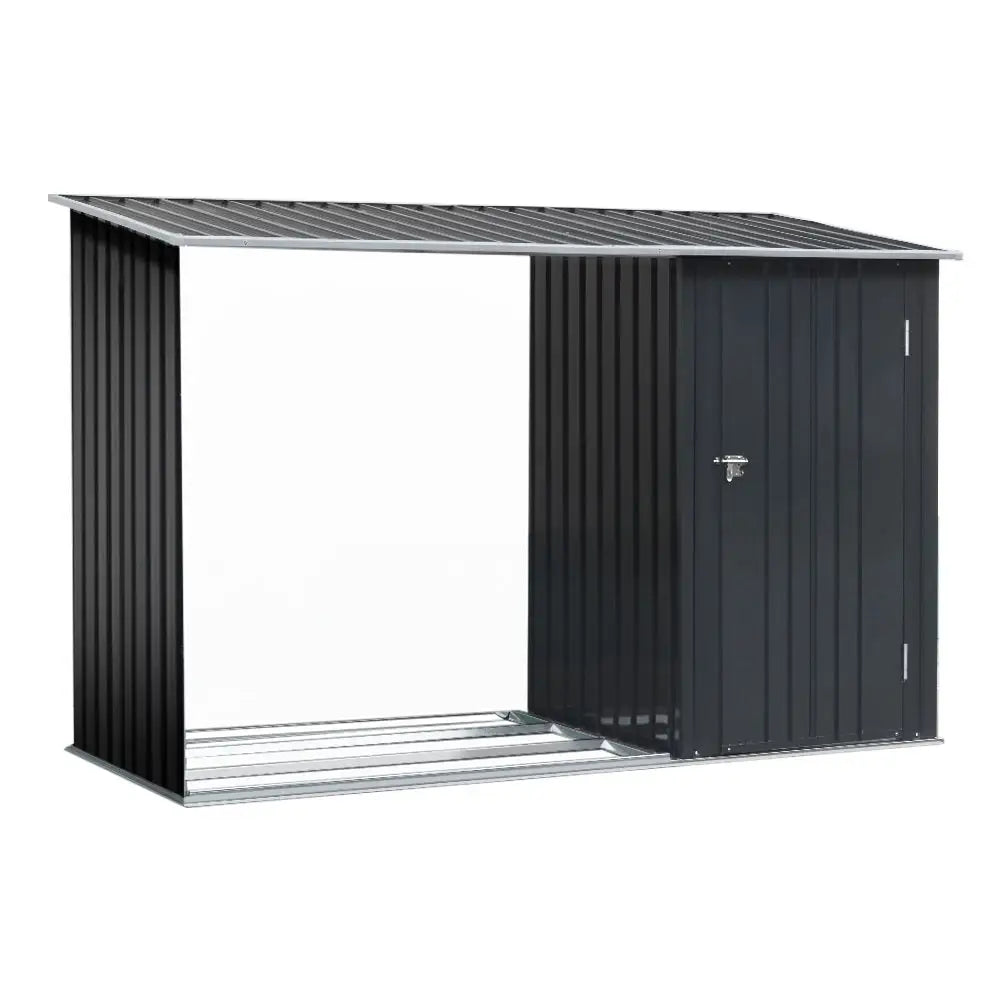 Giantz Garden Shed 2.49x1.04M Sheds Outdoor Tool Storage Workshop House Steel 2 in 1 - Home & Garden > Storage
